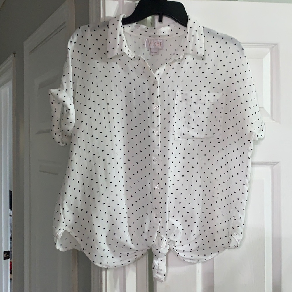 Polka Dot Blouse